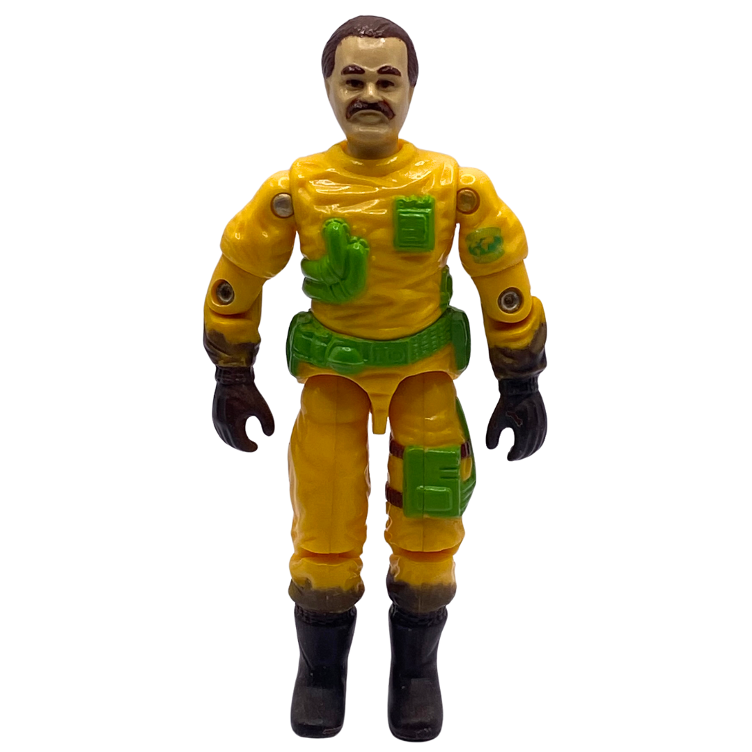GI Joe, Action Force Clean Sweep figure not complete 446