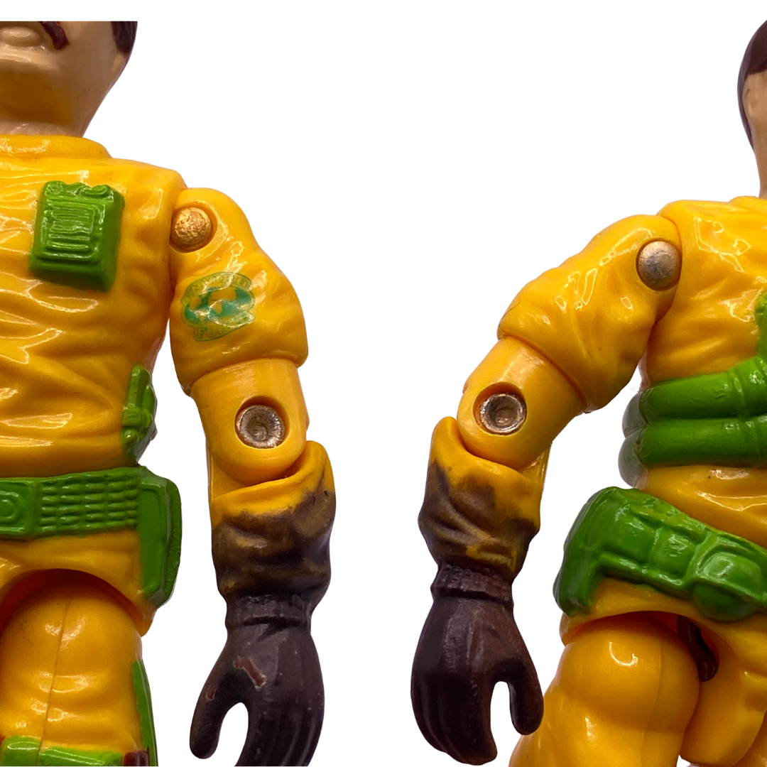 GI Joe, Action Force Clean Sweep figure not complete 446