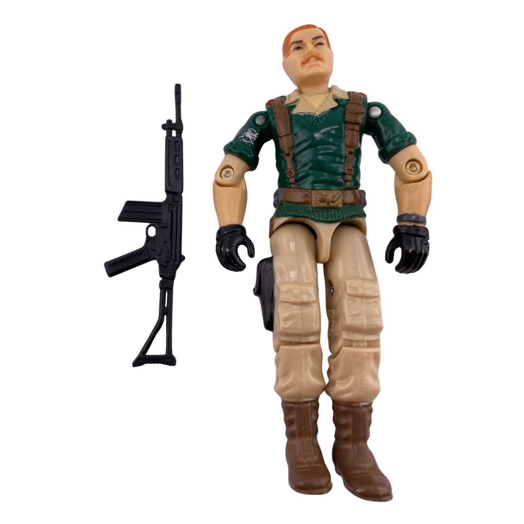 GI Joe, Action Force Crankcase figure complete AWE driver by Hasbro 321