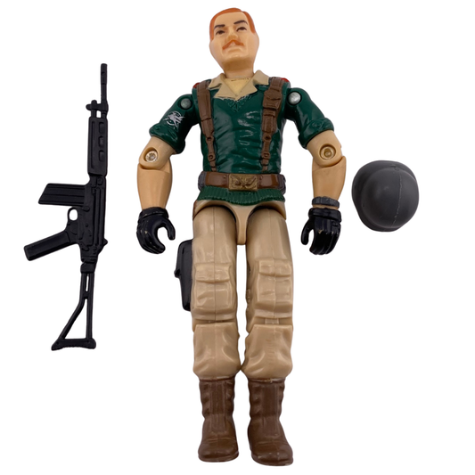 GI Joe, Action Force Crankcase figure complete AWE driver by Hasbro 321