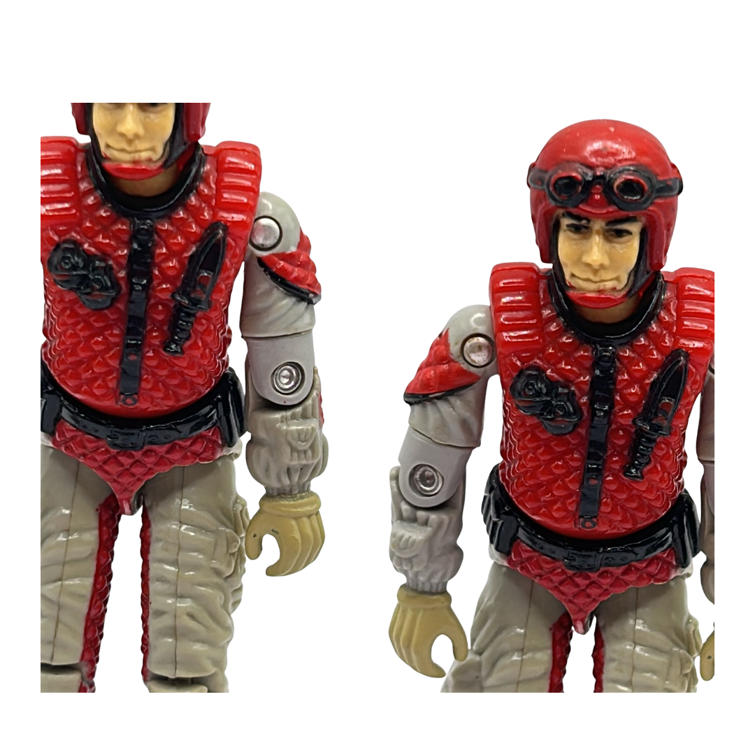 GI Joe, Action Force Crazy Legs complete figure with stock part 113R