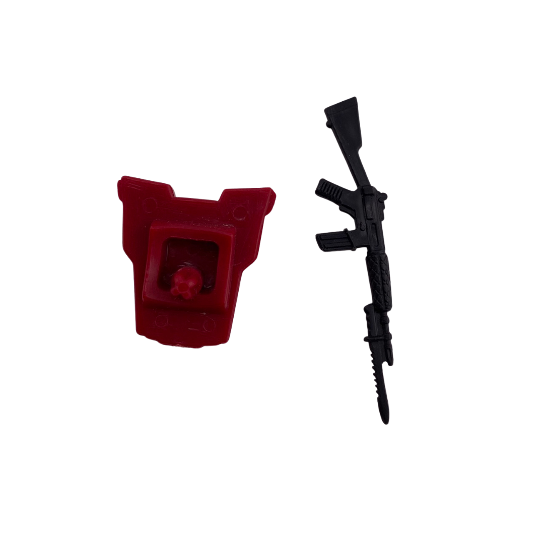 GI Joe, Action Force Crimson Guard complete vintage figure 384