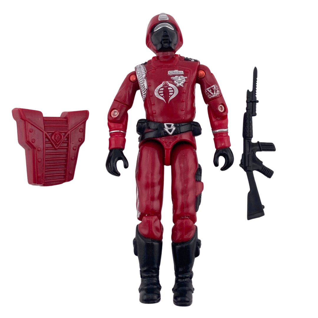 GI Joe, Action Force Crimson Guard complete vintage figure 372