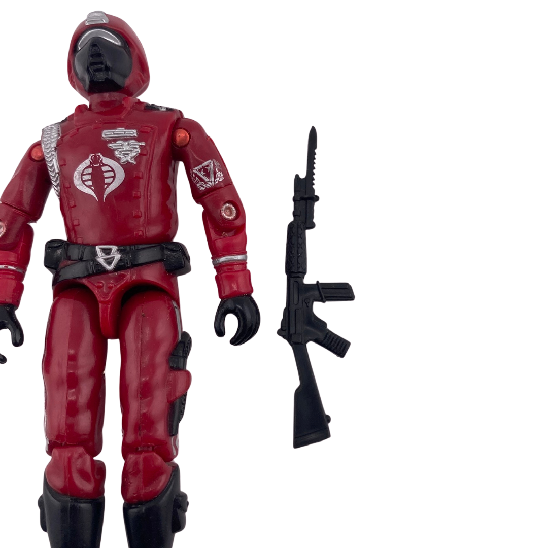 GI Joe, Action Force Crimson Guard complete vintage figure 372