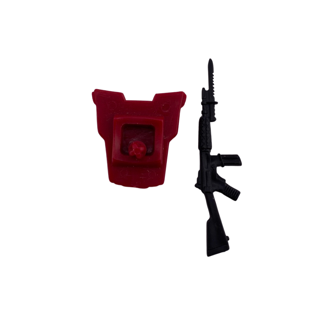 GI Joe, Action Force Crimson Guard complete vintage figure 390