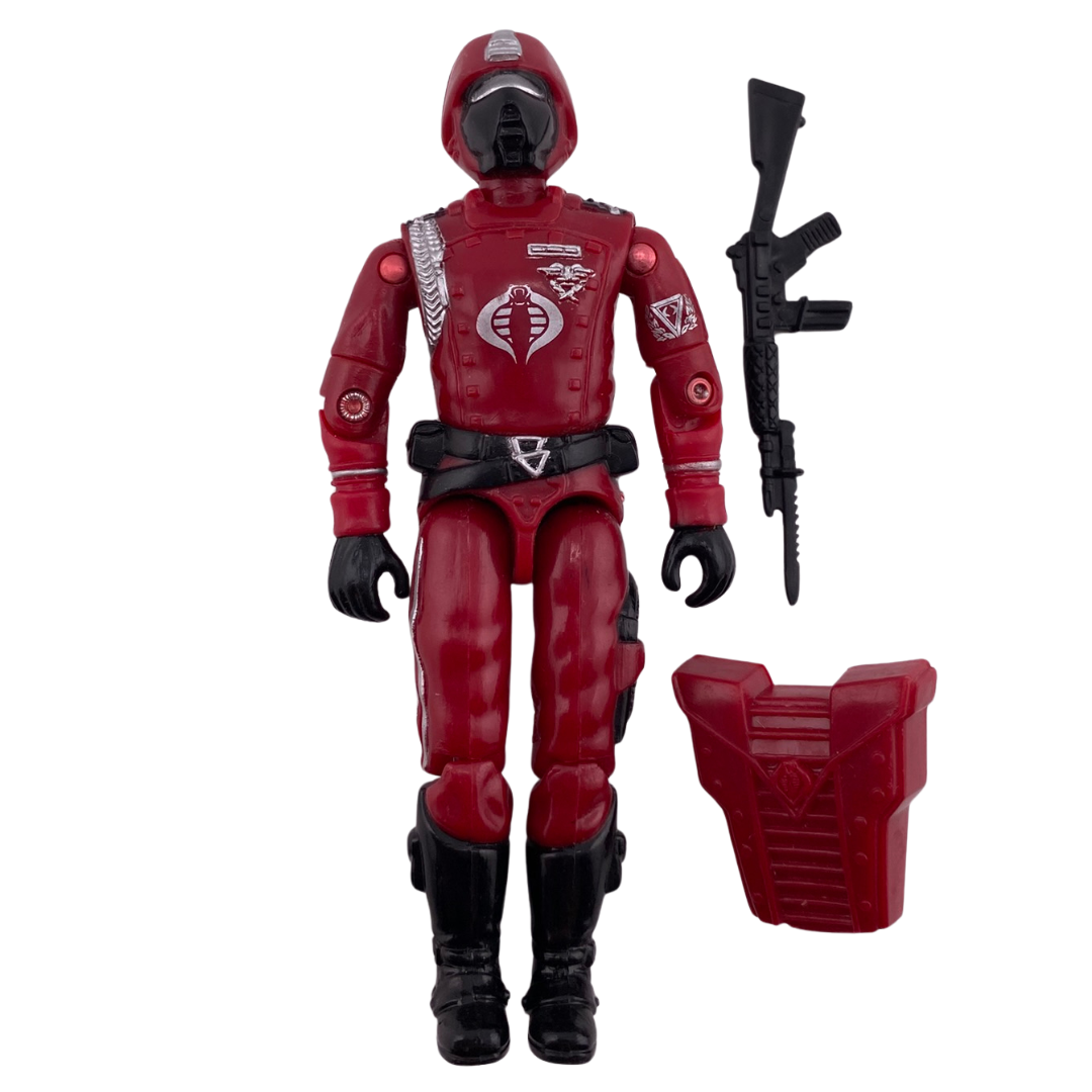 GI Joe, Action Force Crimson Guard complete vintage figure 384