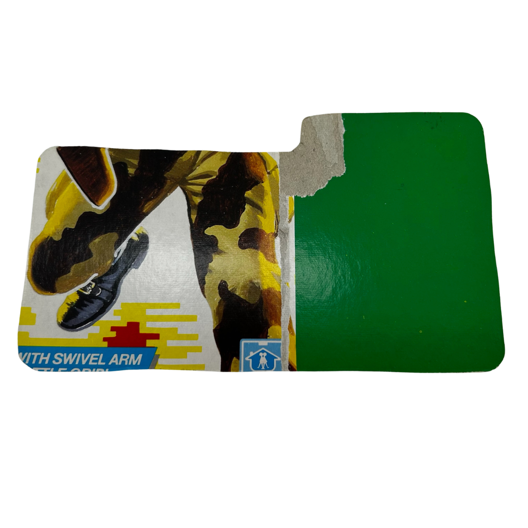GI Joe, Action Force Dusty filecard part accessory 230