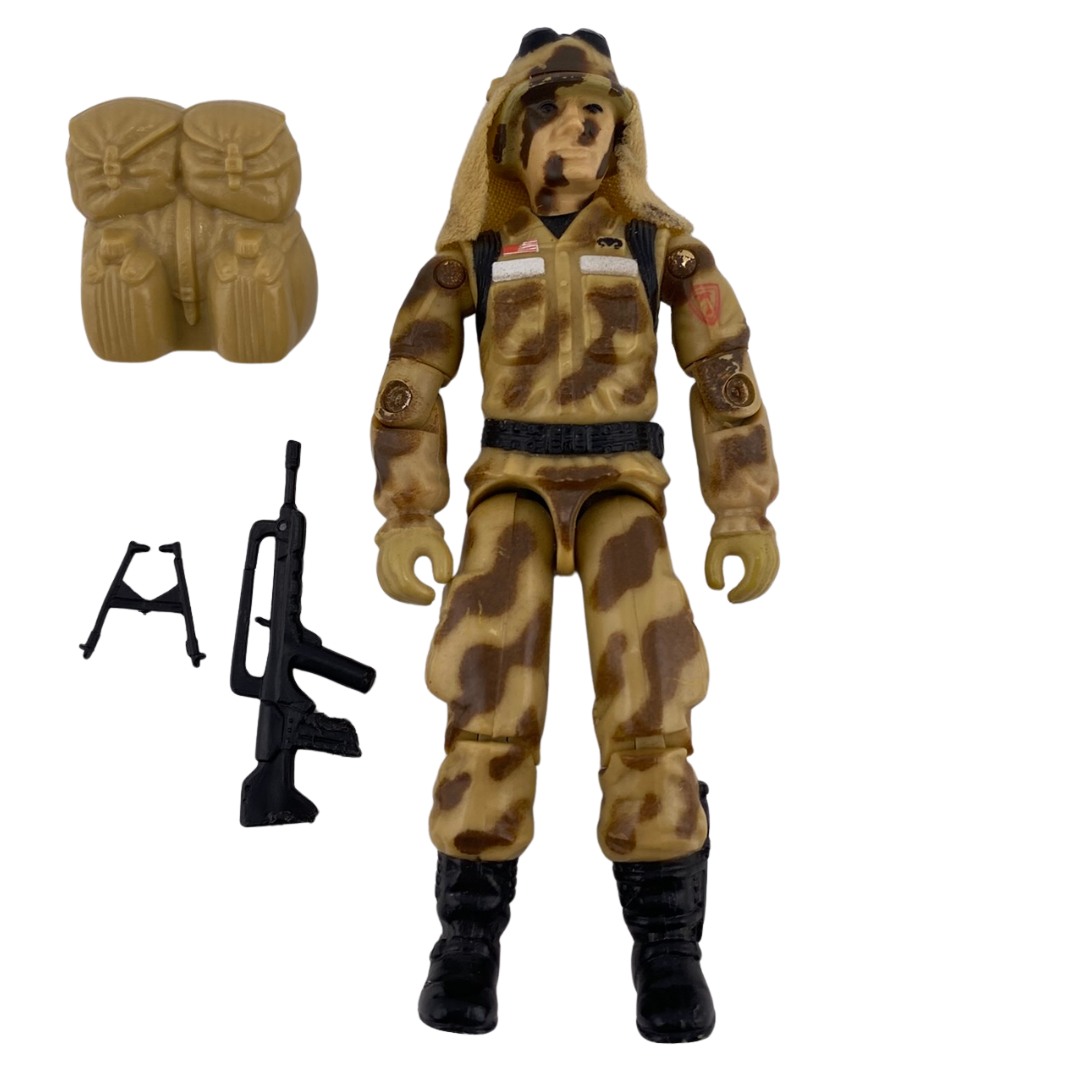 GI Joe, Action Force Dusty complete figure with original bipod 404