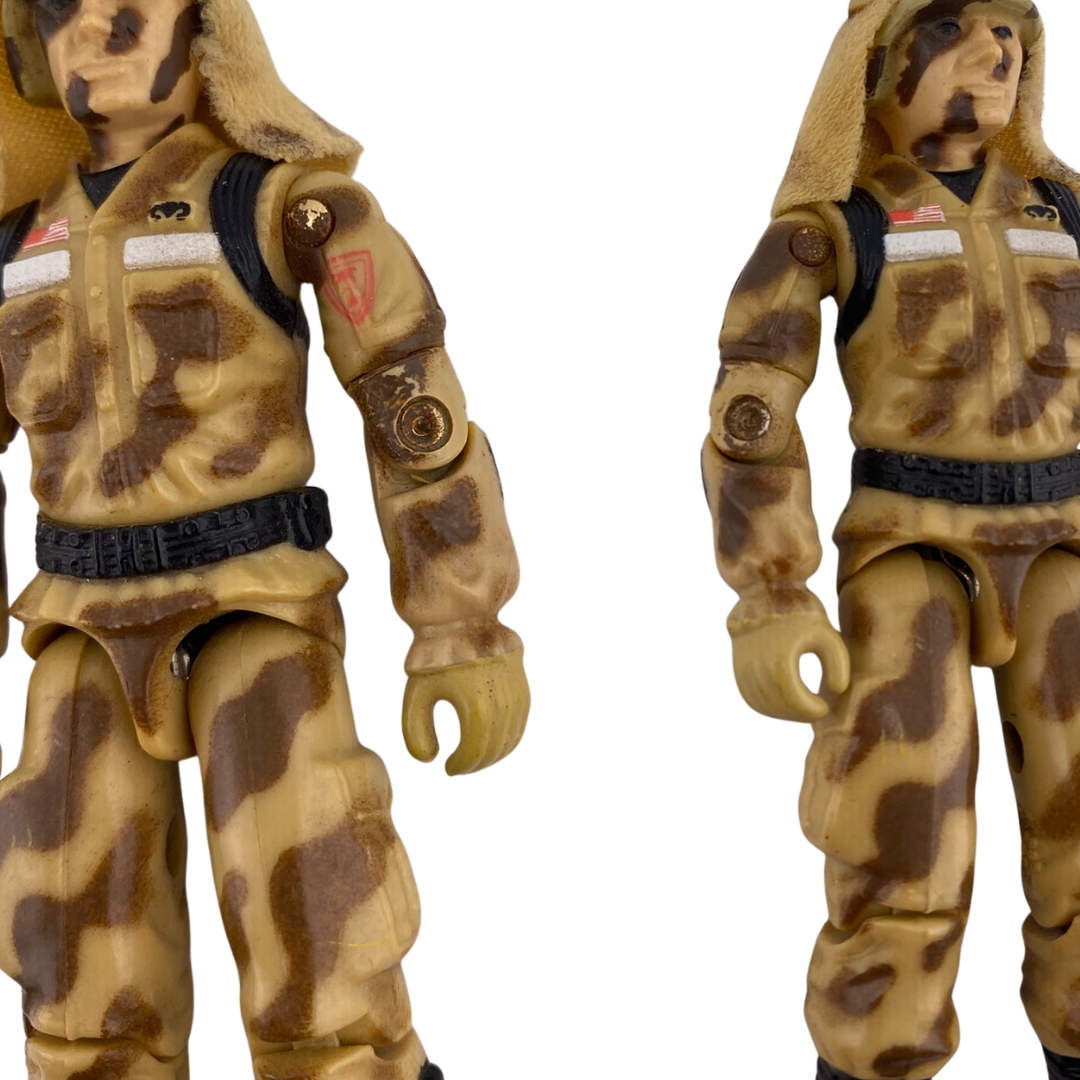 GI Joe, Action Force Dusty complete figure with original bipod 404