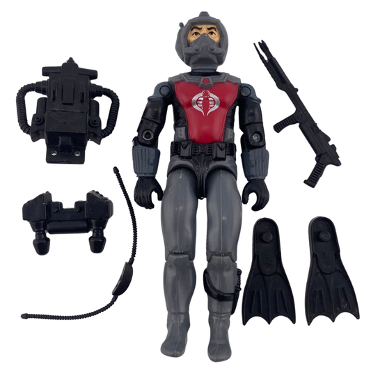 GI Joe, Action Force Eels complete Cobra Frogman figure 375