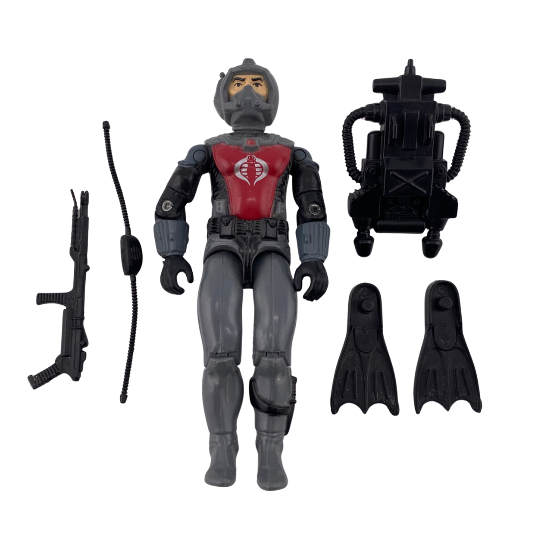 GI Joe, Action Force Eels complete Cobra Frogman figure 354