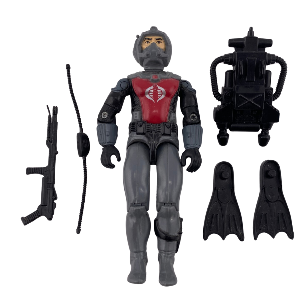 GI Joe, Action Force Eels complete Cobra Frogman figure 354