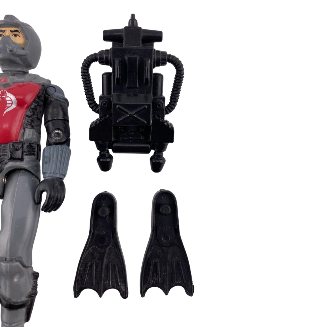 GI Joe, Action Force Eels complete Cobra Frogman figure 354
