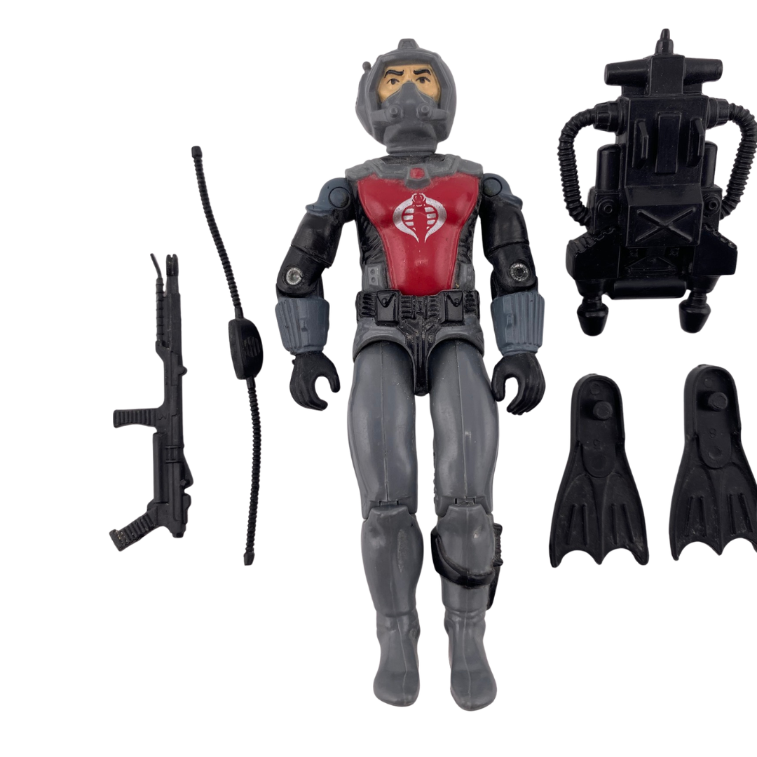 GI Joe, Action Force Eels complete Cobra Frogman figure 354