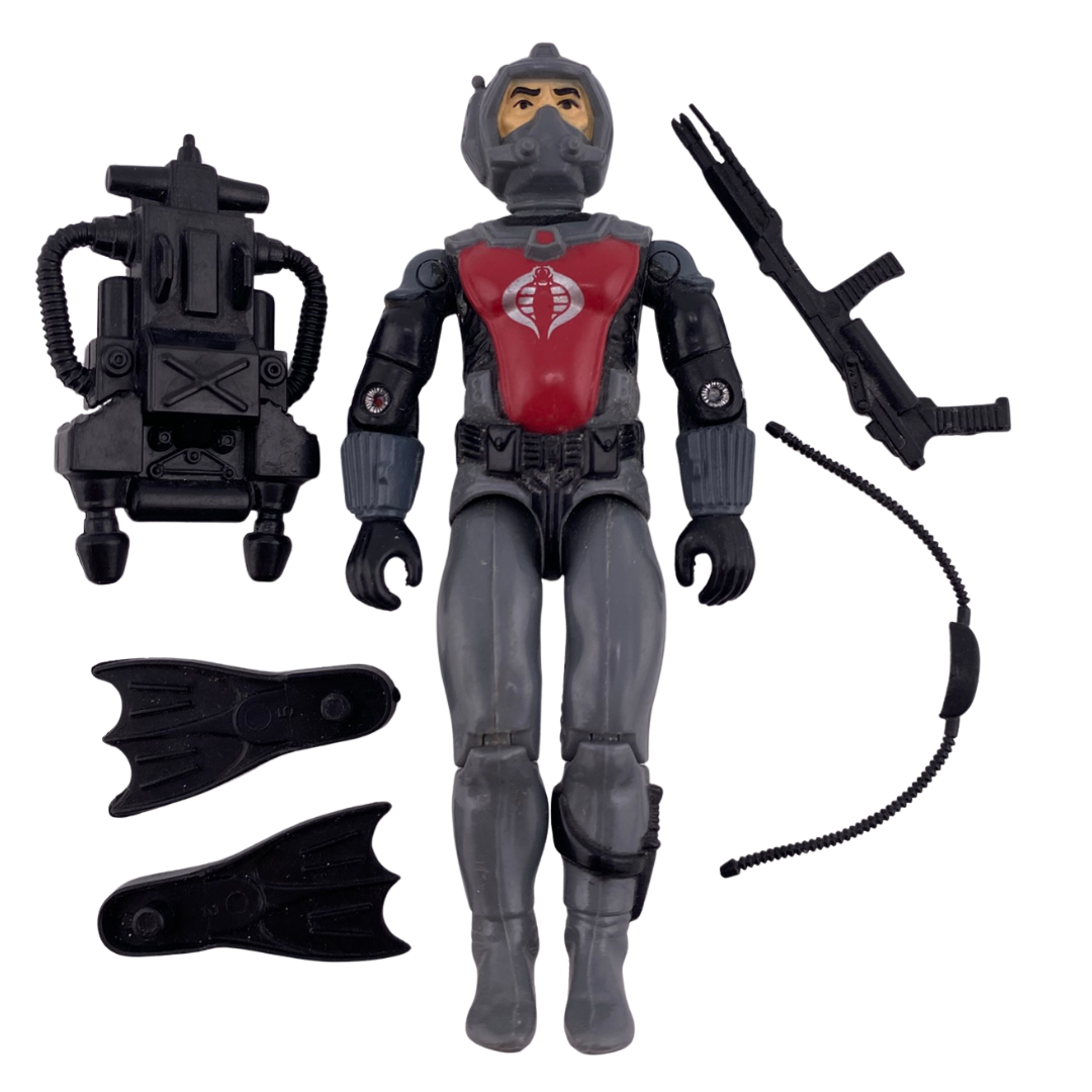 GI Joe, Action Force Eels complete Cobra Frogman figure 264