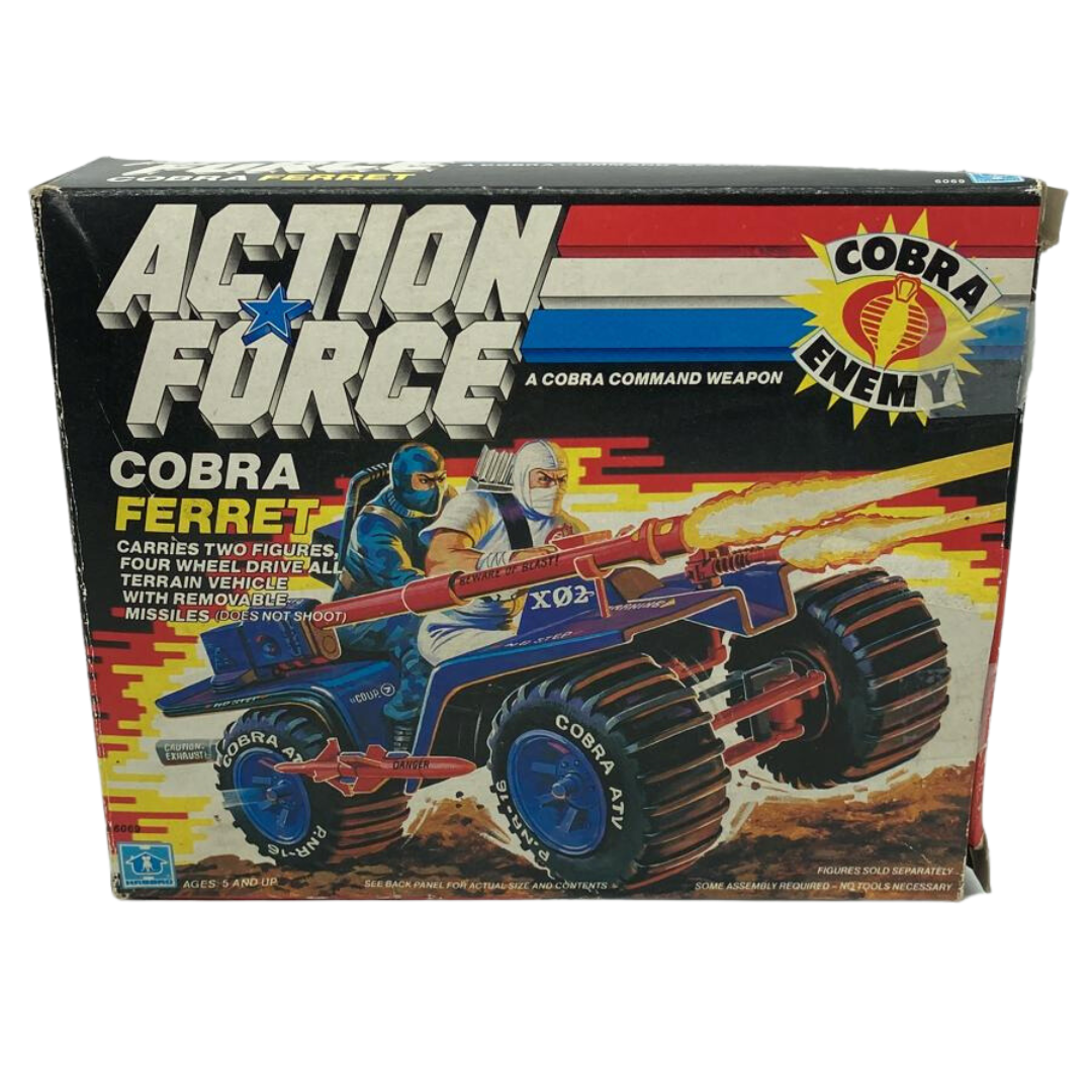 Action Force  / GI Joe Cobra Ferret complete & boxed 68