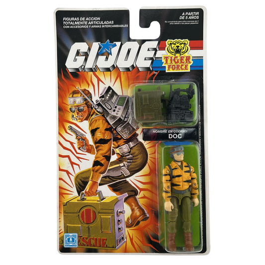 GI Joe, Action Force Lifeline  / Doc Tiger Force complete figure MOC Spanish 138