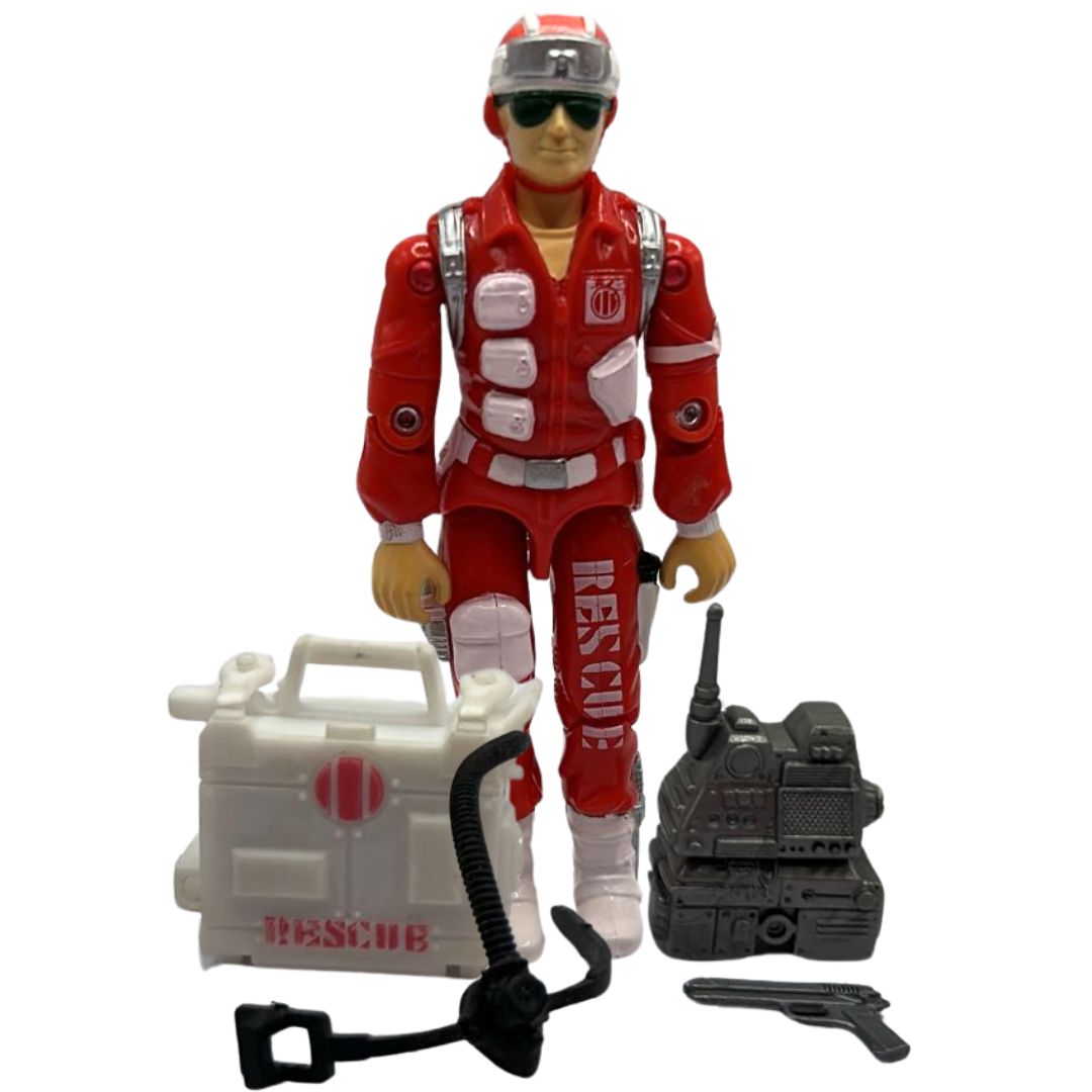 GI Joe, Action Force Lifeline complete figure medic vintage toy 42