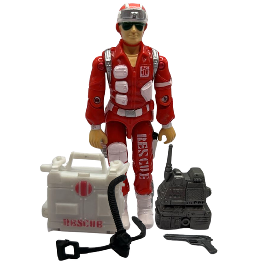 GI Joe, Action Force Lifeline complete figure medic vintage toy 42