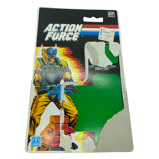 Action Force GI Joe Light Foot Nordic / German cardback