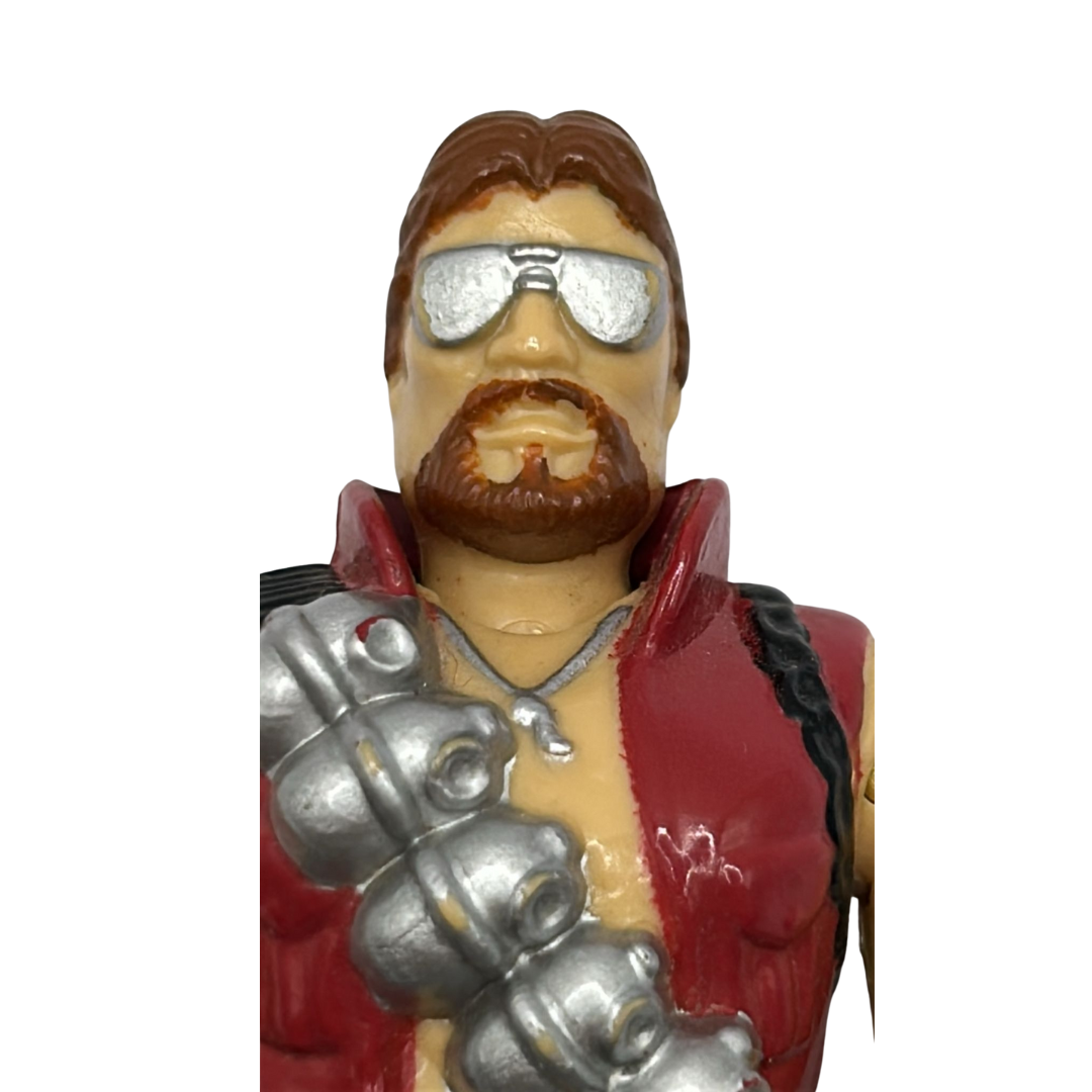 GI Joe, Action Force Monkeywrench complete but broken crotch Dreadnoks 69
