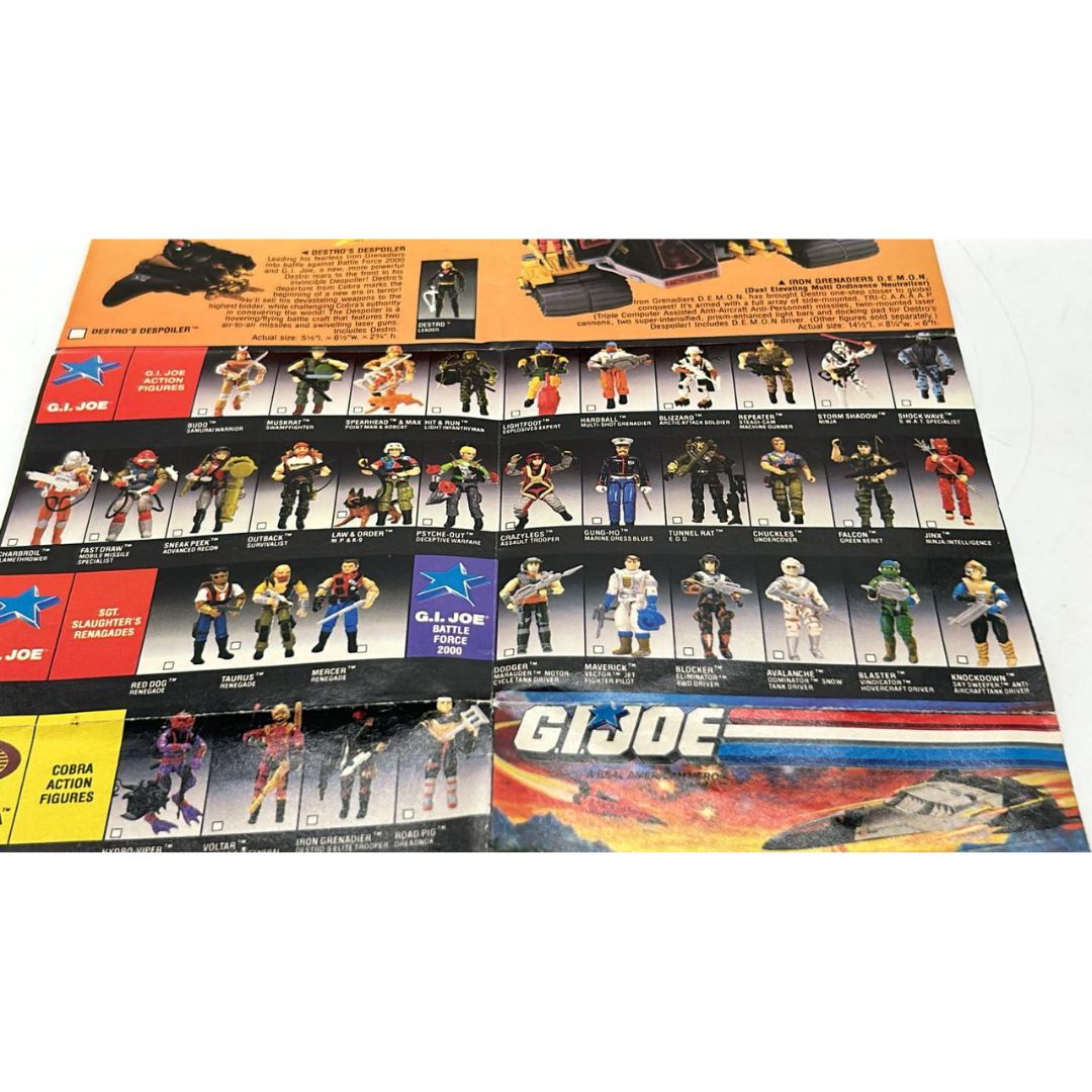 GI Joe vintage toy product poster from United States Chuckles, Golobulus 227B