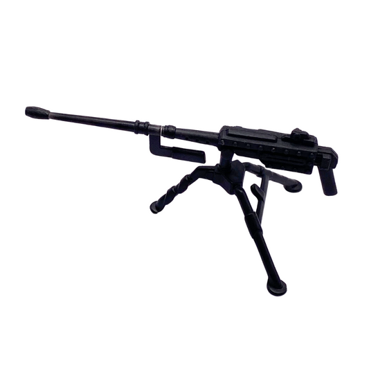 GI Joe, Action Force Tiger Force Roadblock machine gun & stand parts 471