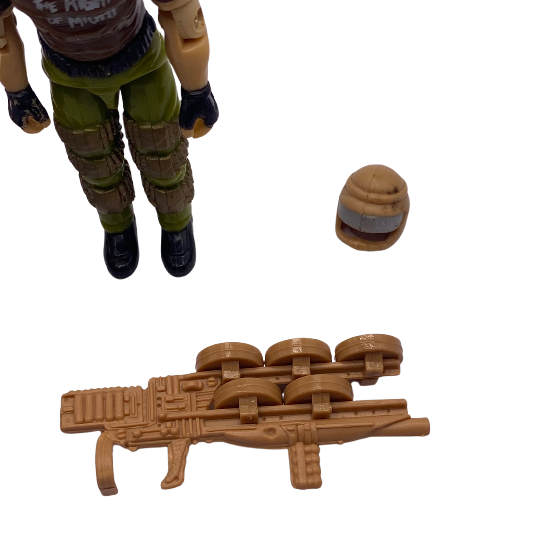 GI Joe, Action Force Salvo complete figure 663