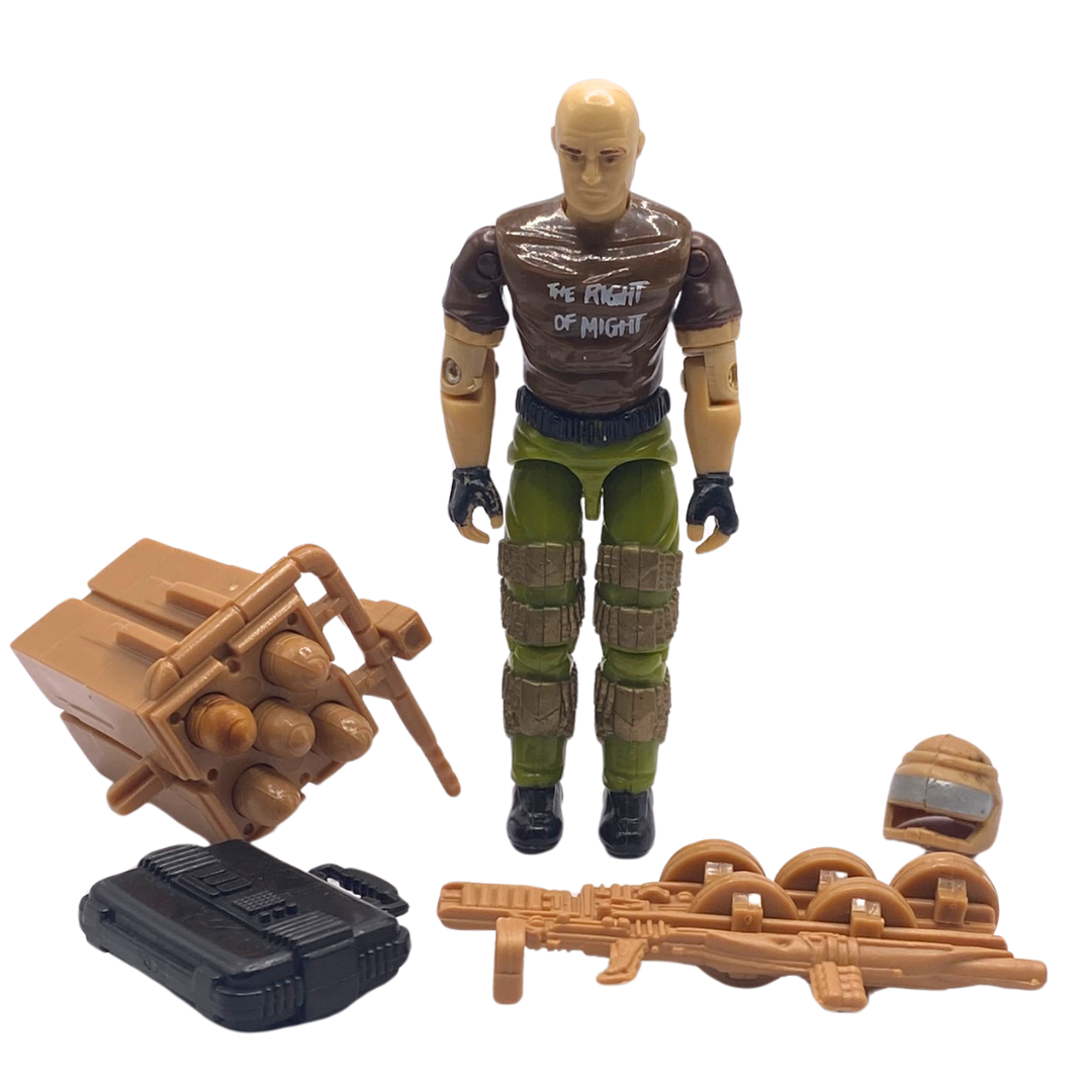 GI Joe, Action Force Salvo complete figure 663