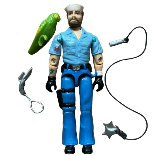 GI Joe, Action Force Shipwreck figure complete vintage toy 3