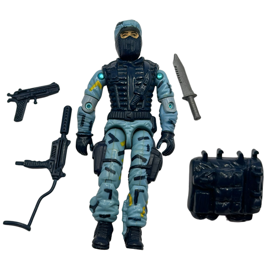 GI Joe, Action Force Shockwave complete figure 105J