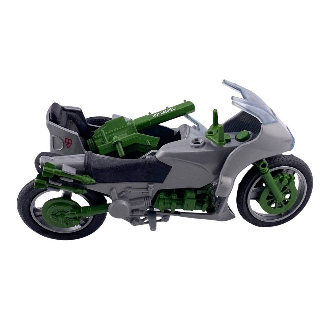 G.I Joe, Action Force Silver Mirage motorcycle complete vehicle motorbike 341