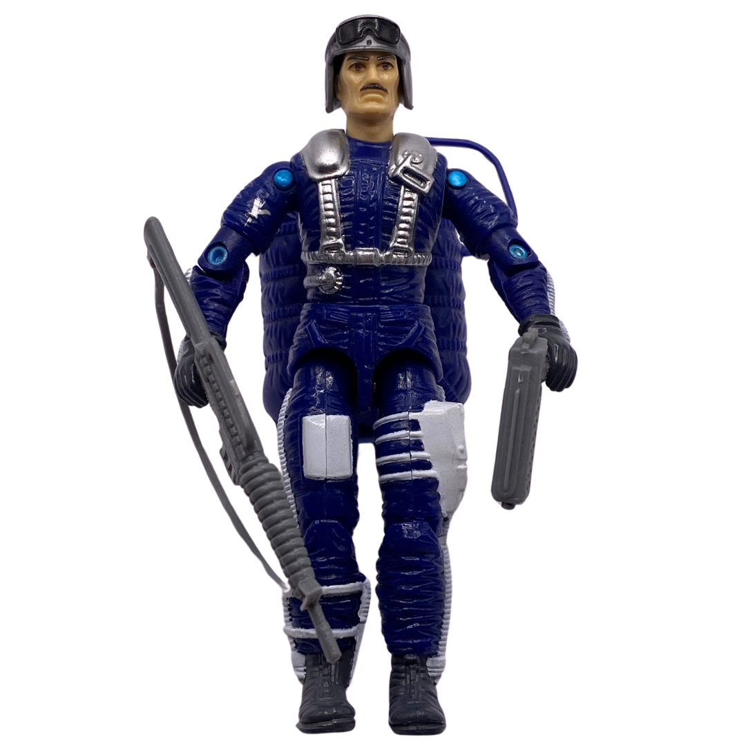GI Joe, Skydive complete figure Sky Patrol 1990 Action Force 841