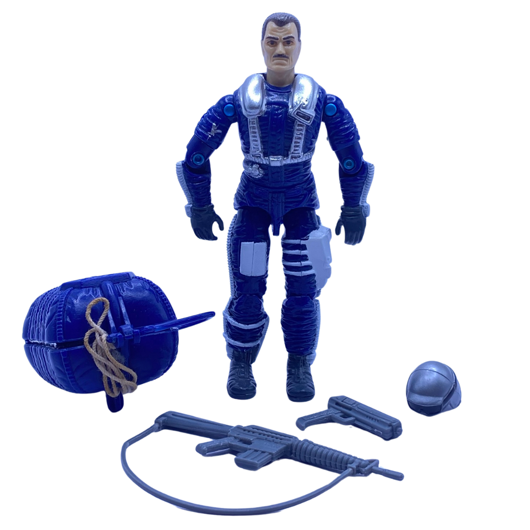 GI Joe, Skydive complete figure Sky Patrol 1990 Action Force 841