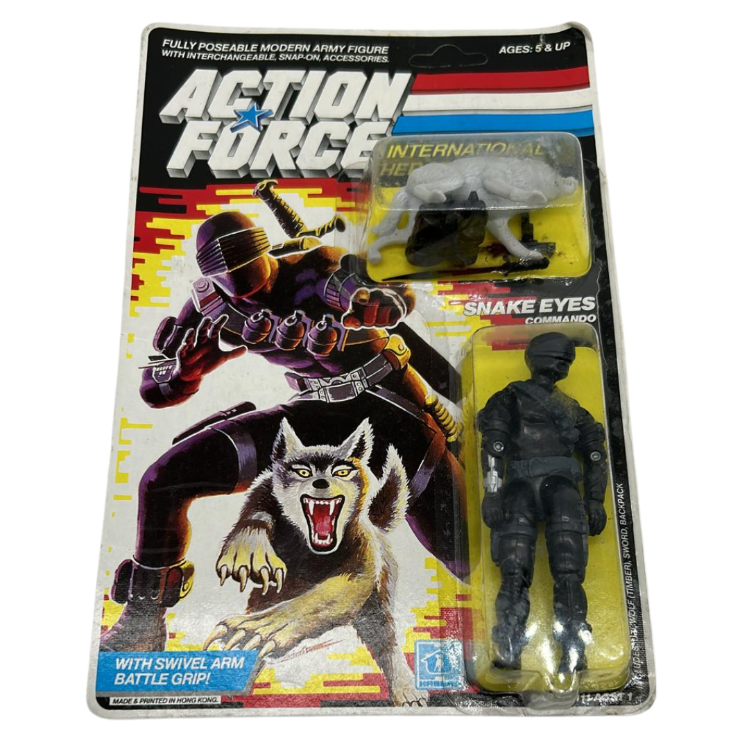 GI Joe, Action Force, Snake Eyes V2 MOC