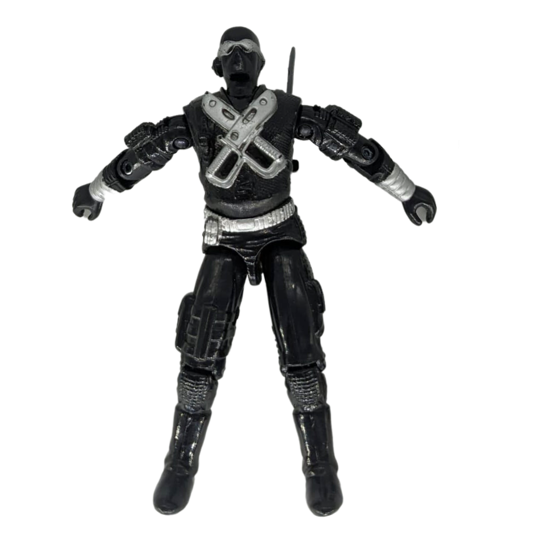 Action Force GI Joe Snake Eyes V3 complete looks good but new O ring needed 62