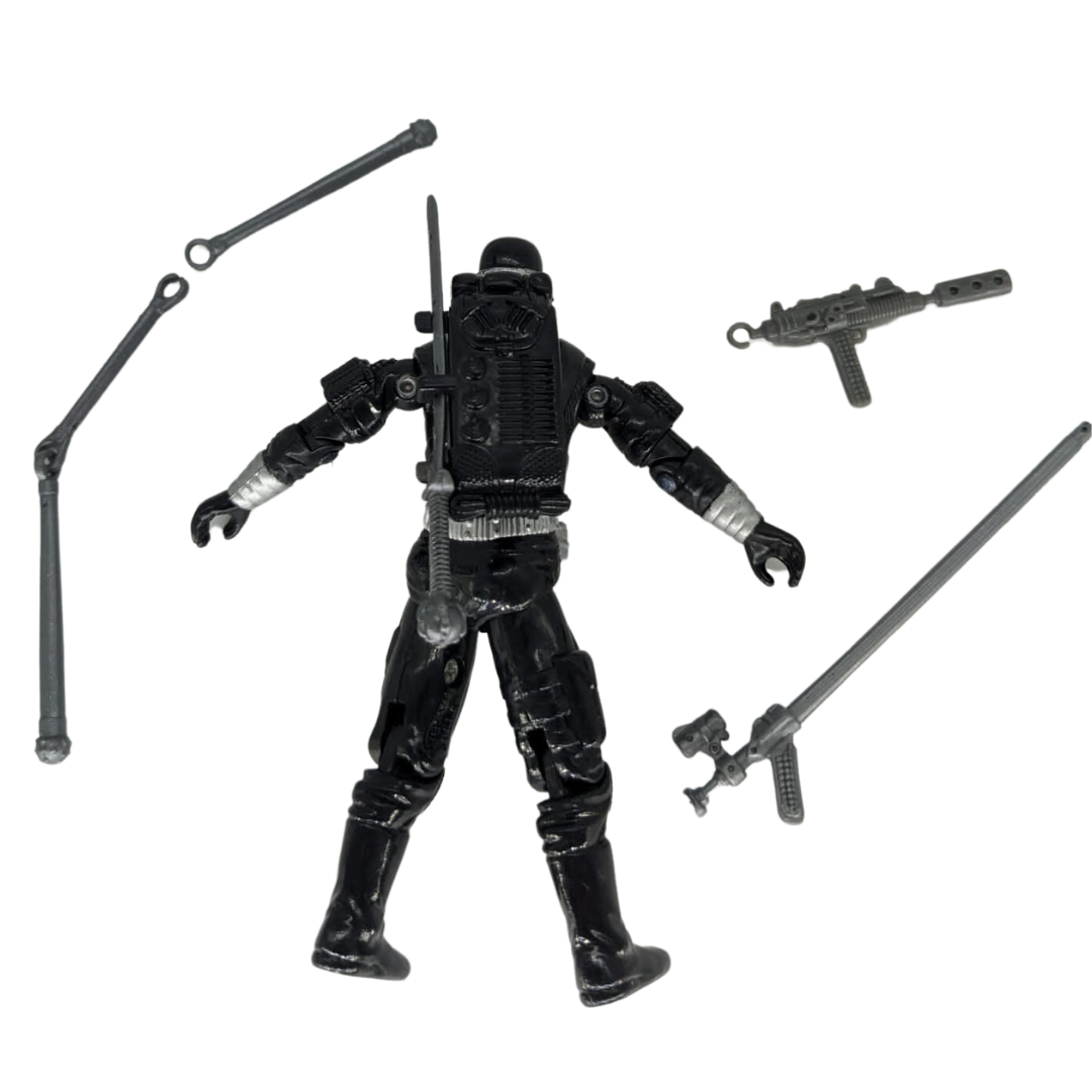 Action Force GI Joe Snake Eyes V3 complete looks good but new O ring needed 62