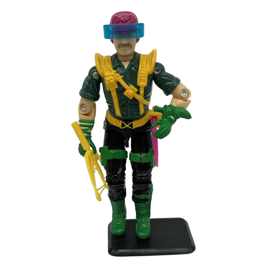 GI Joe, Action Force Skymate complete figure with glider boomerang included 347