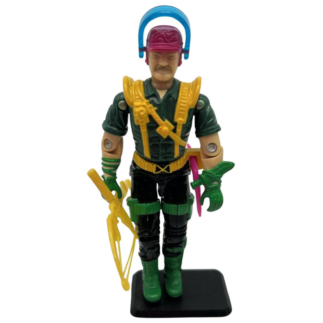 GI Joe, Action Force Skymate complete figure with glider boomerang included 347