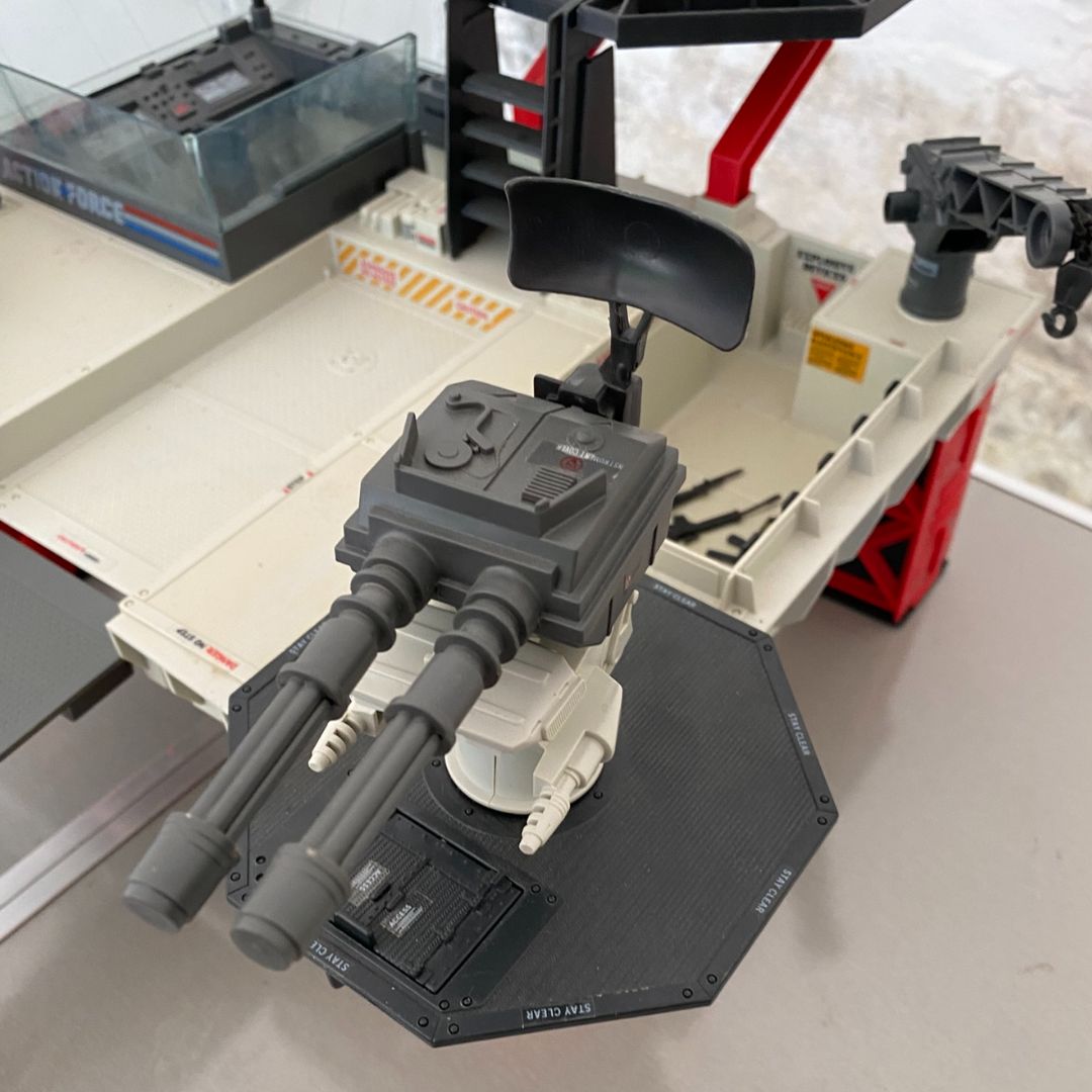GI Joe, Action Force Transportable Battle Platform near complete 422