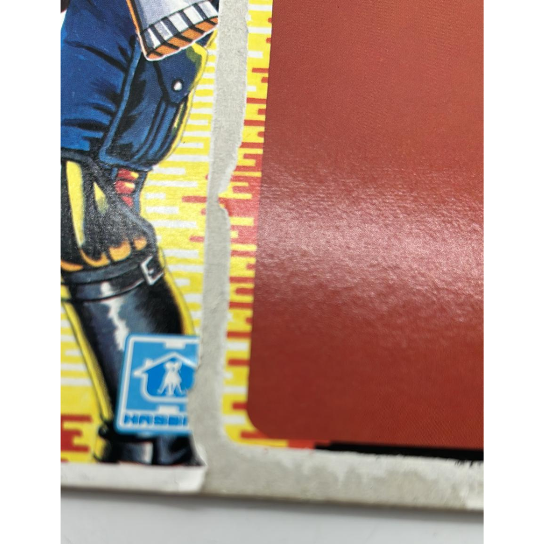 Action Force, GI Joe Viper figure cardback filecard