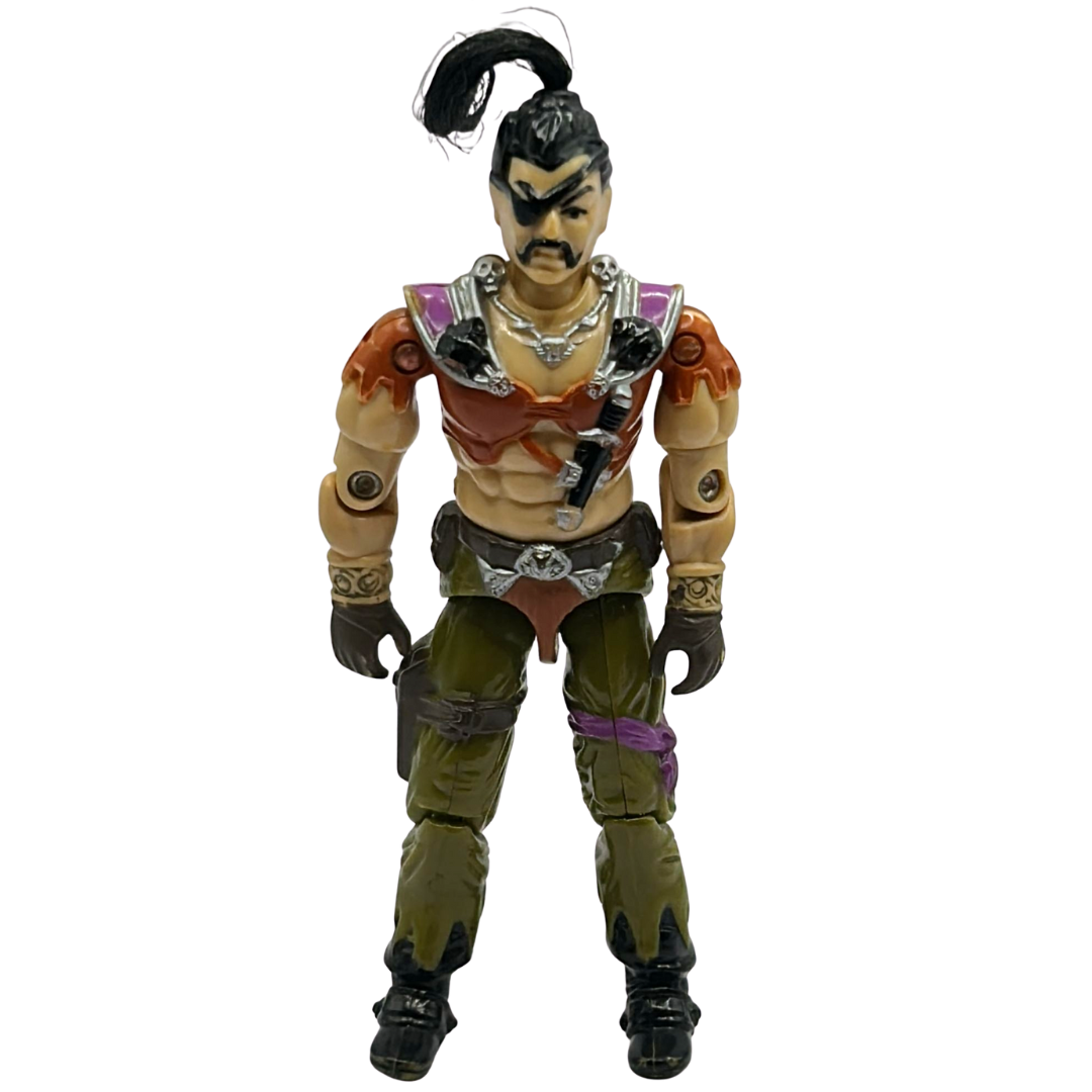 GI Joe, Action Force Zanzibar with Air Skiff near complete (undamaged skiff) 97