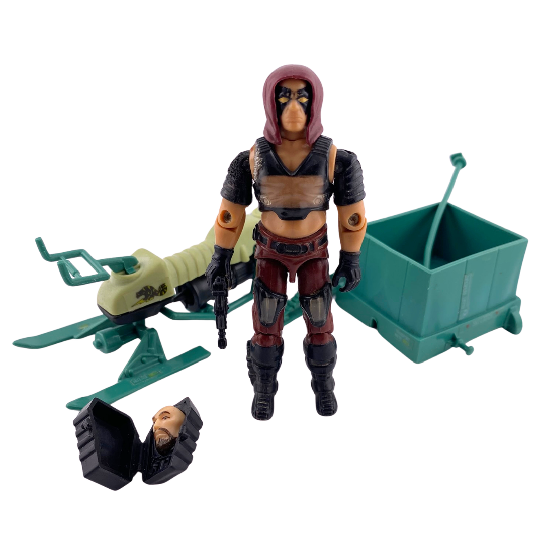 GI Joe, Action Force Swamp Skier / Chameleon & Zartan complete vehicle 262