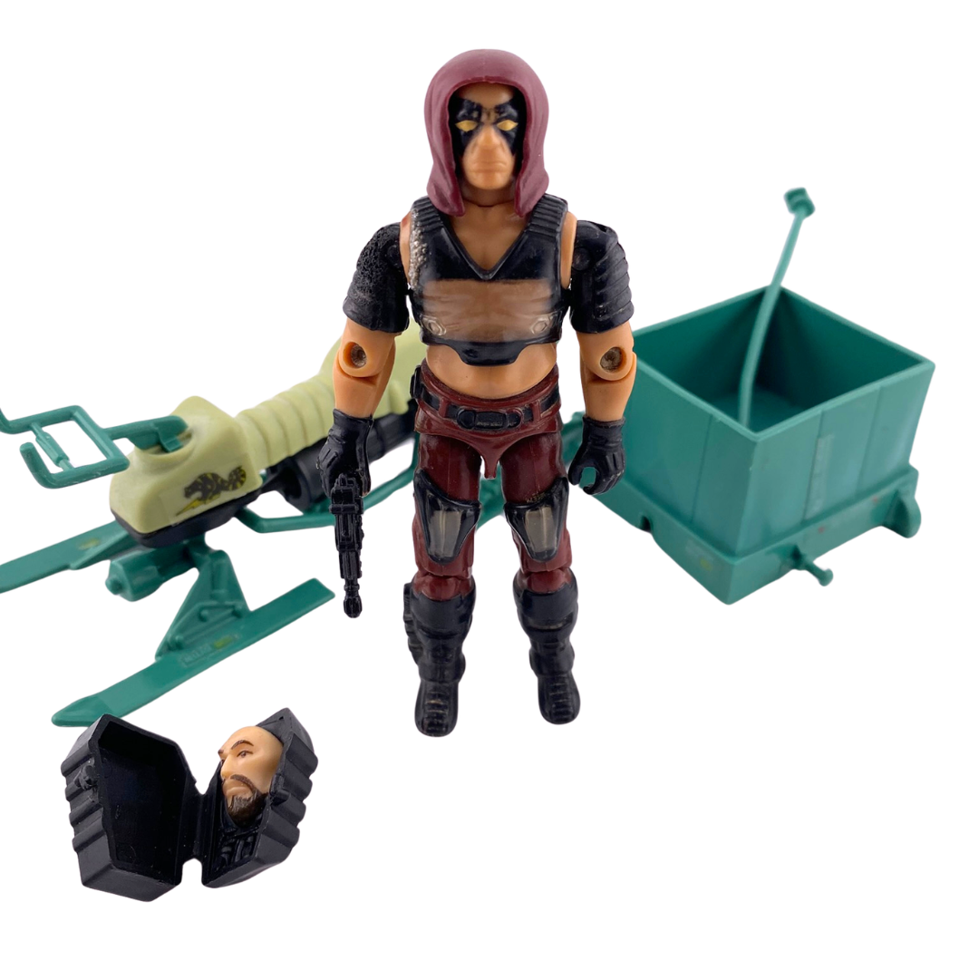 GI Joe, Action Force Swamp Skier / Chameleon & Zartan complete vehicle 262