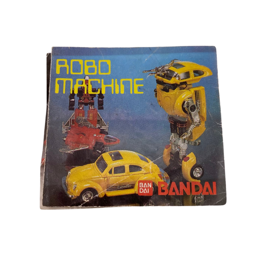 Gobots / Robo Machine vintage toy product leaflet by Bandai 16