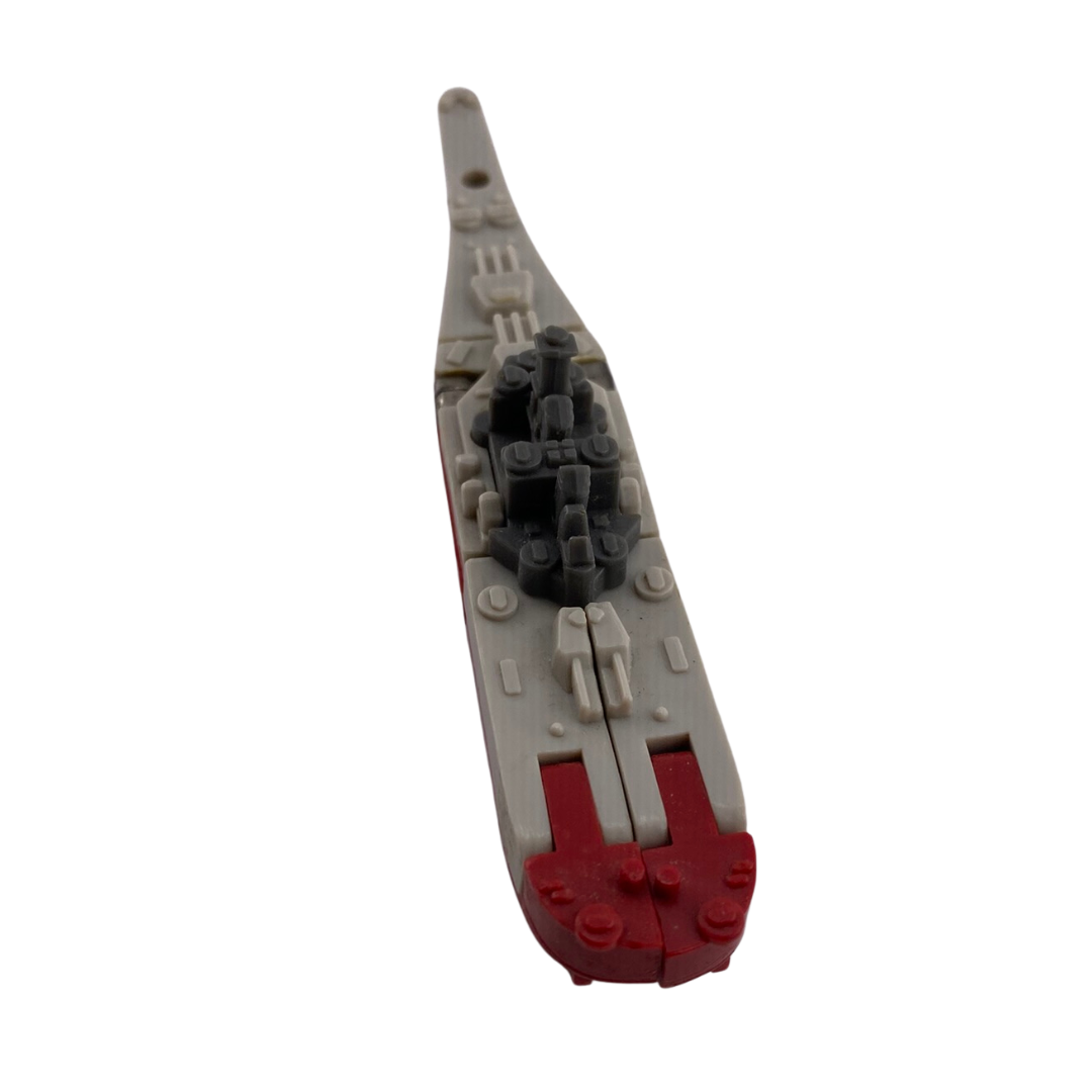Gobots Man O War ship MOC, boat, aircraft carrier 1980s, Man-O-War 333