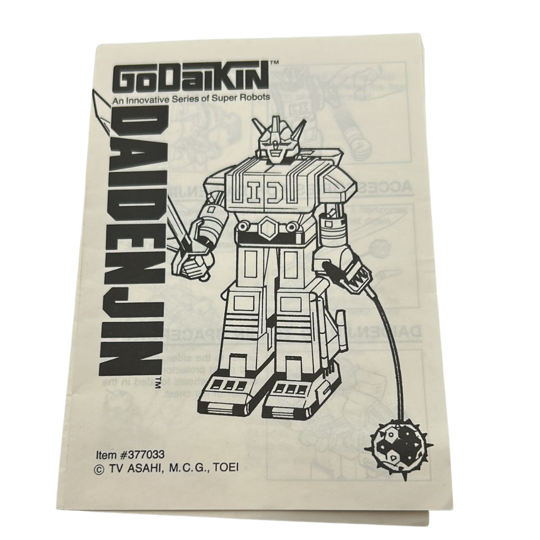 Godaikin Daidenjin boxed & with insert complete by Bandai made in Japan 102