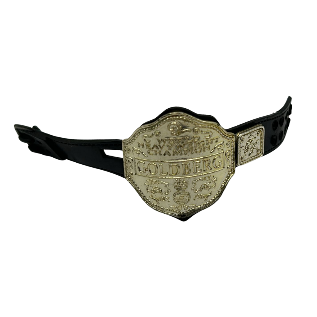 WCW / WWE Goldberg World Heavyweight Championship Belt 1999 Toybiz 182