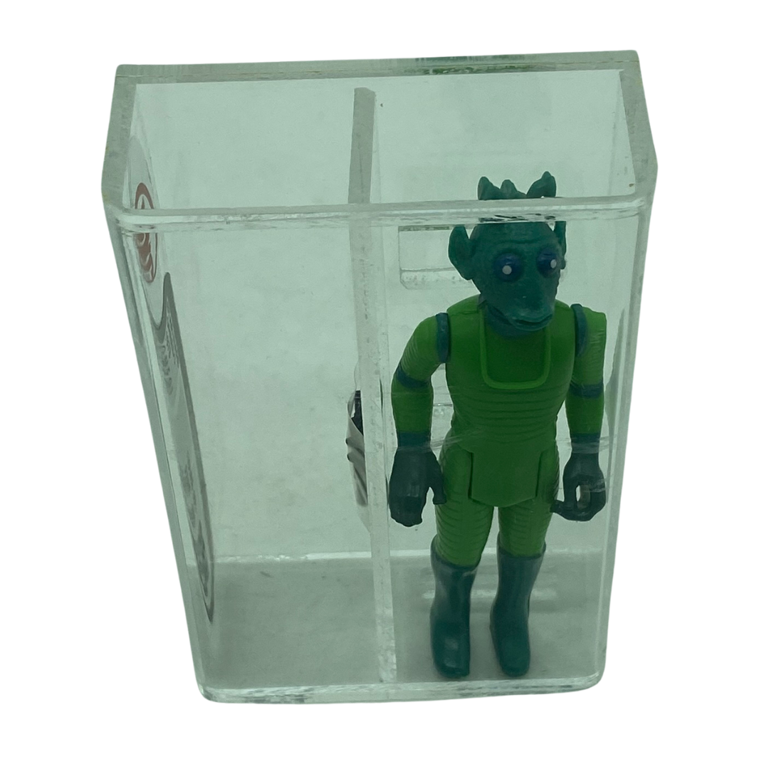 Vintage Star Wars Greedo figure graded 85% by UKG 1978 No COO GMFGI