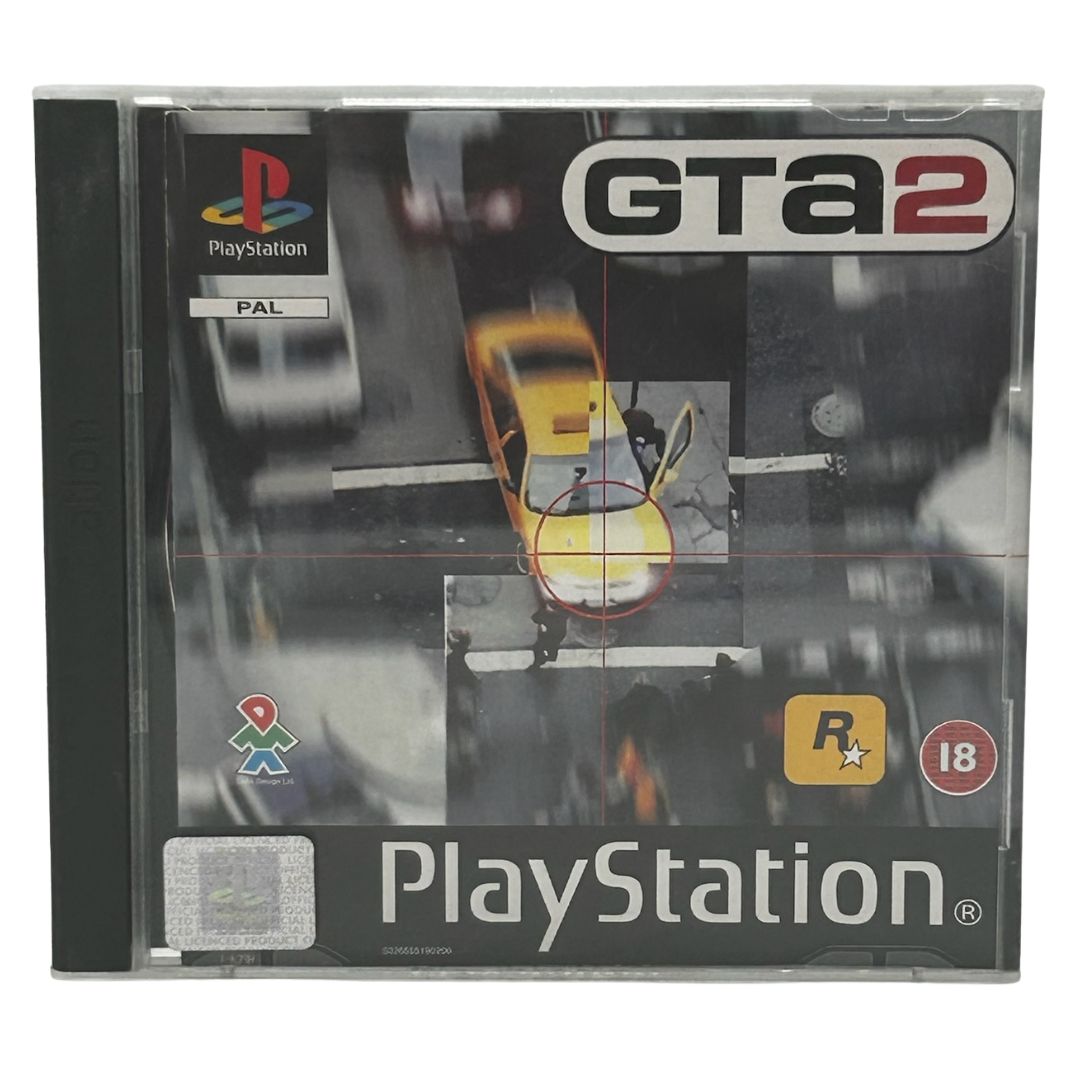 Grand Theft Auto / GTA 2 with manual & map Sony PlayStation / PS1, 1999